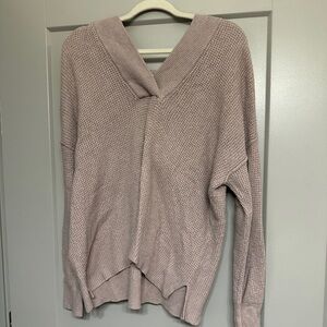 Aerie Soft Blush V-Neck Sweater